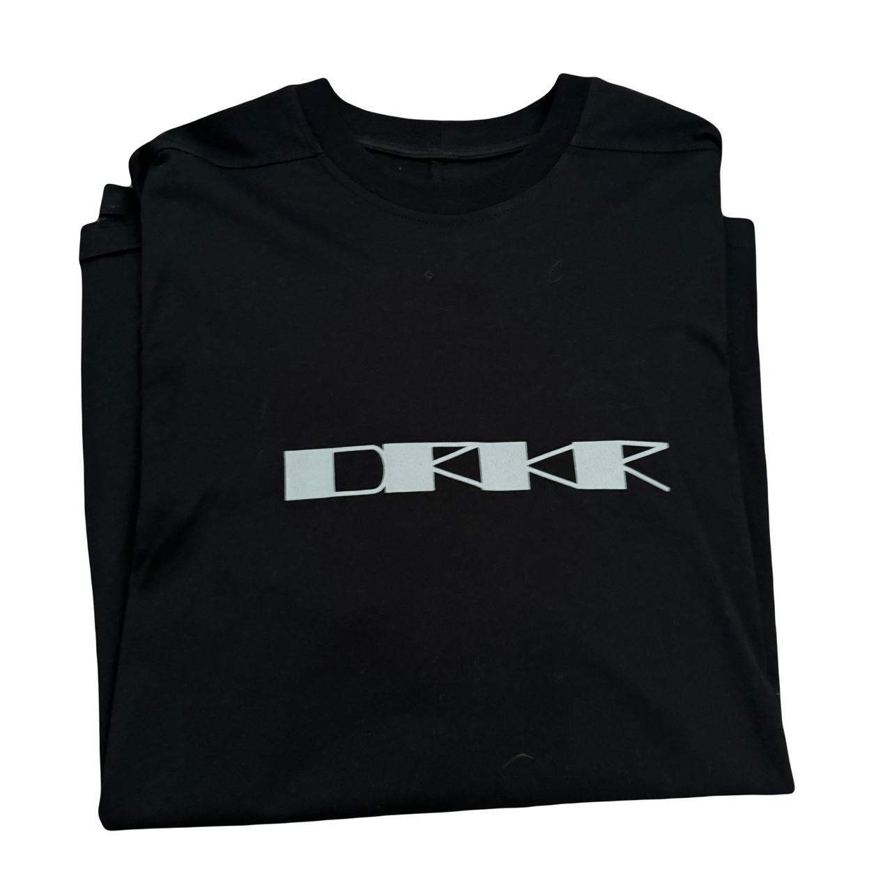Rick Owens DRK SHDW Logo tee worn once like new SIZE | Depop
