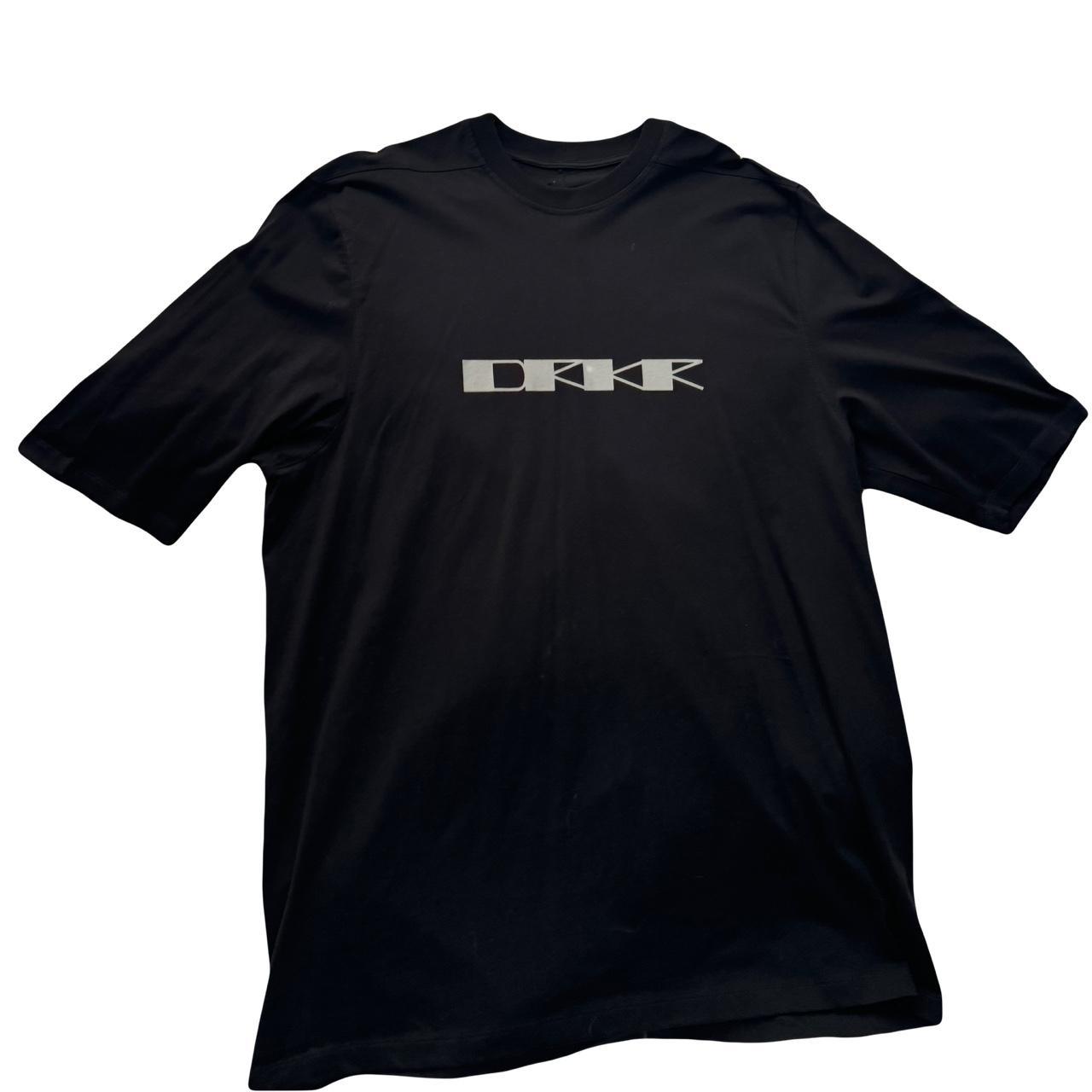 Rick Owens DRK SHDW Logo tee worn once like new SIZE | Depop