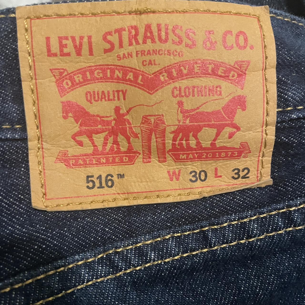 Levi’s 516 Straight Jeans 30 waist 32 Leg - Depop