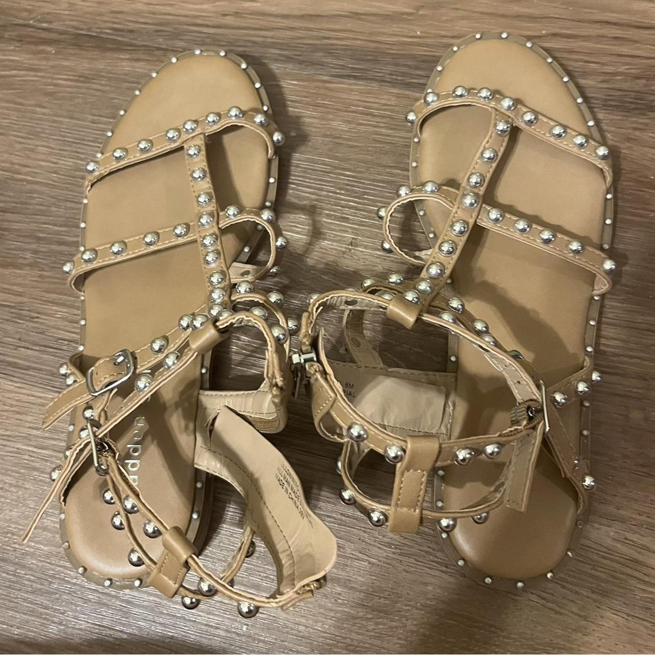 Madden girl sandals with jewels Depop