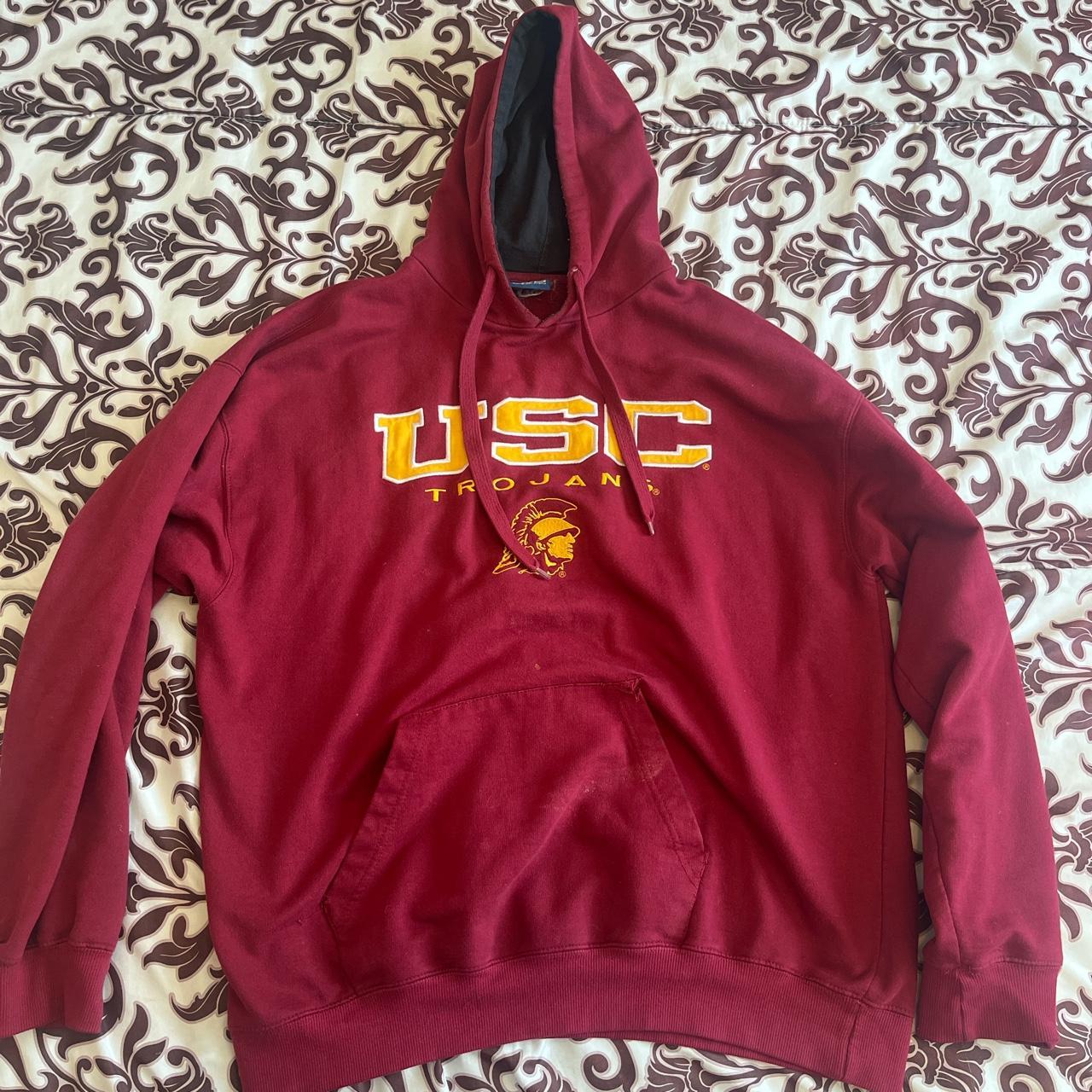 USC Hoodie Good condition No stains but a little... - Depop