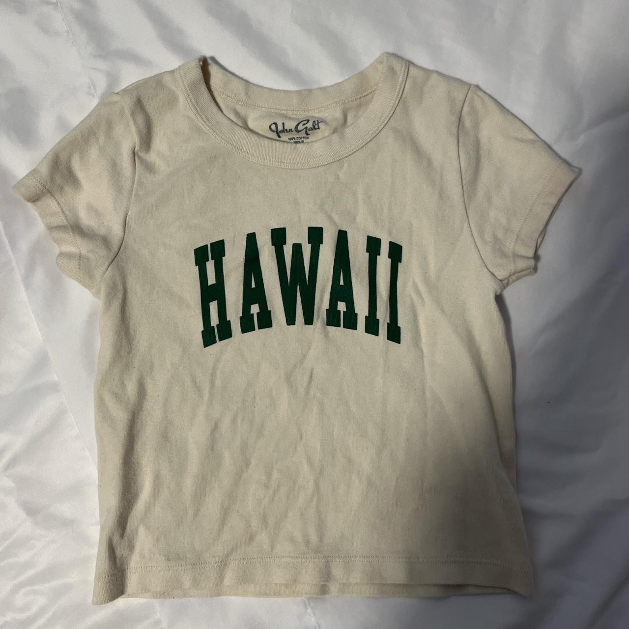 Hawaii Brandy Baby tee Never worn just wrinkly... Depop