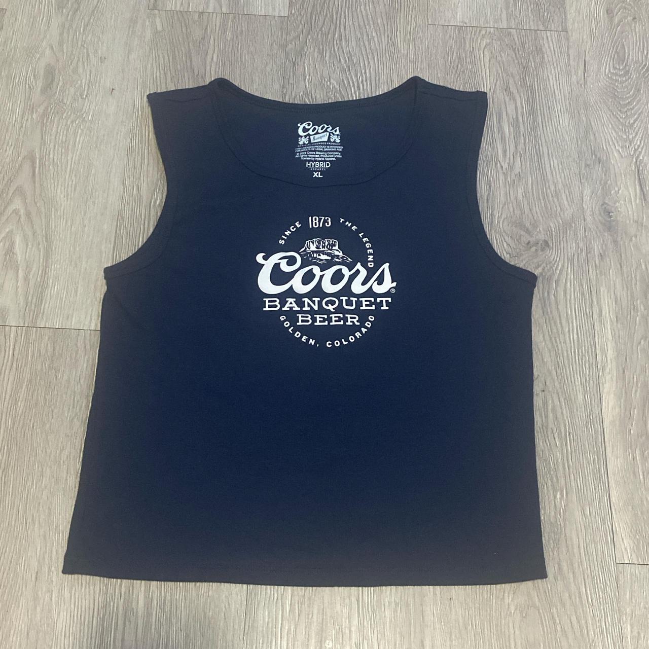 COORS Banquet Vintage Women's Crop Top sizes online