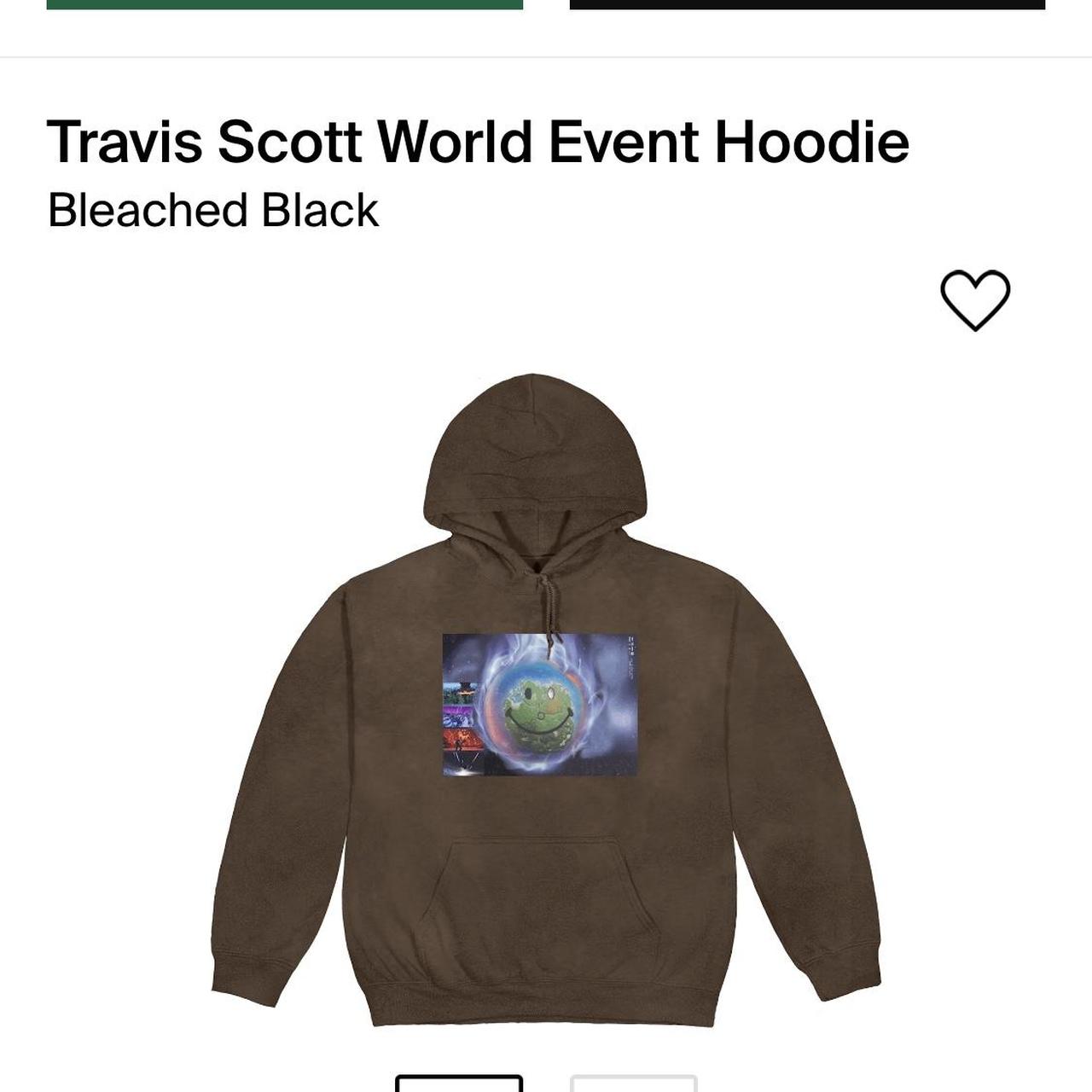 Travis Scott Astronomical Hoodie Size