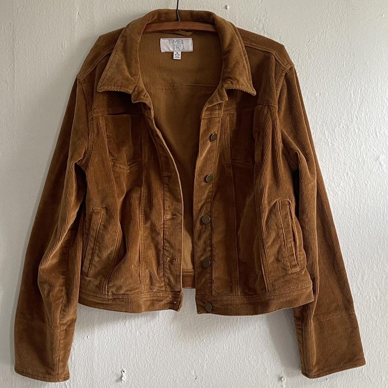 Time and tru corduroy jacket *hasnt been used much... - Depop