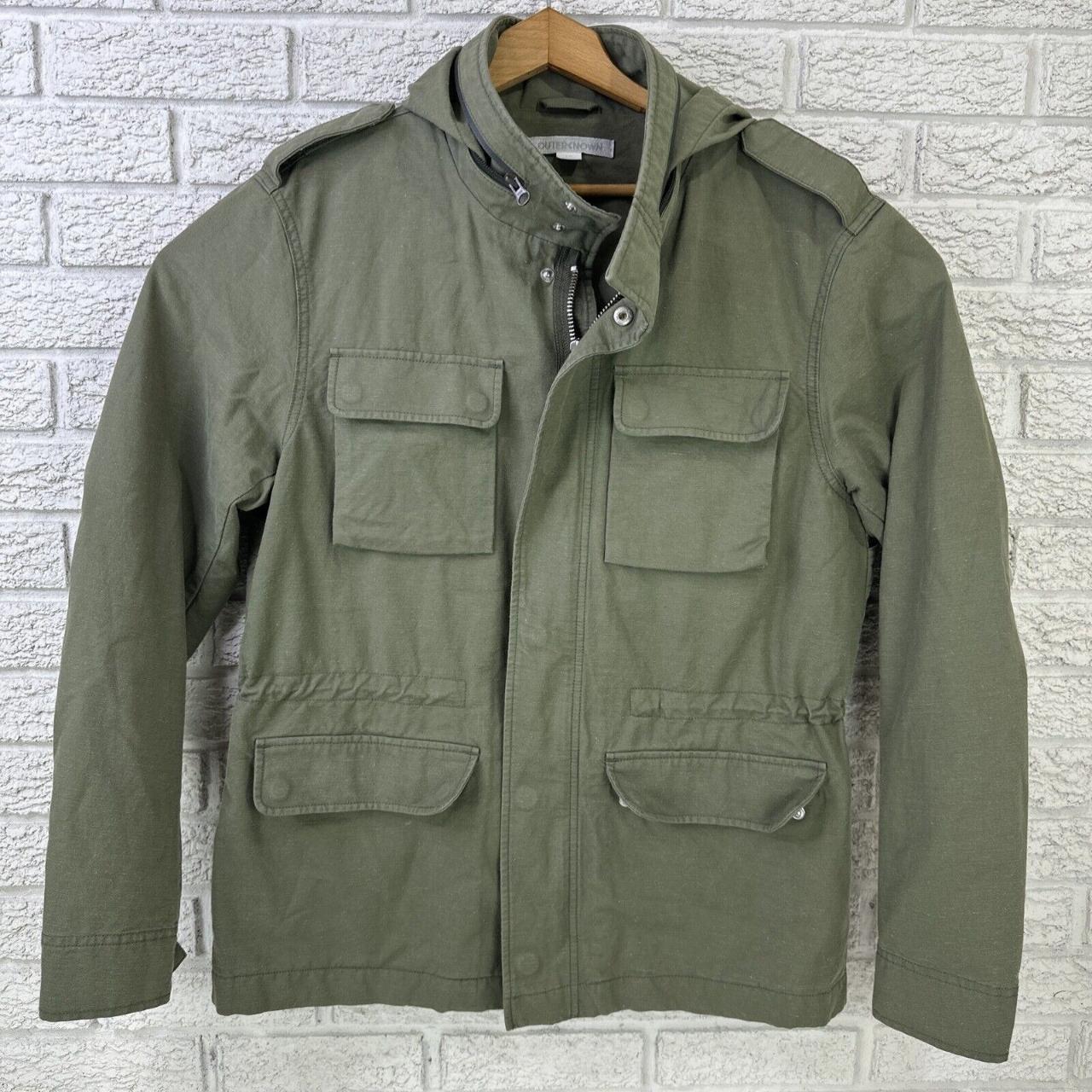 Outerknown Journey Jacket Mens Size Large Olive... - Depop