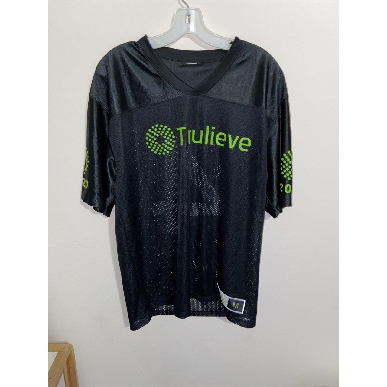 Trulieve Men’s Medium Football Jersey T Shirt... - Depop