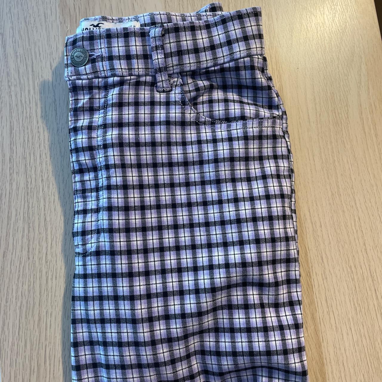 Hollister clearance checkered pants