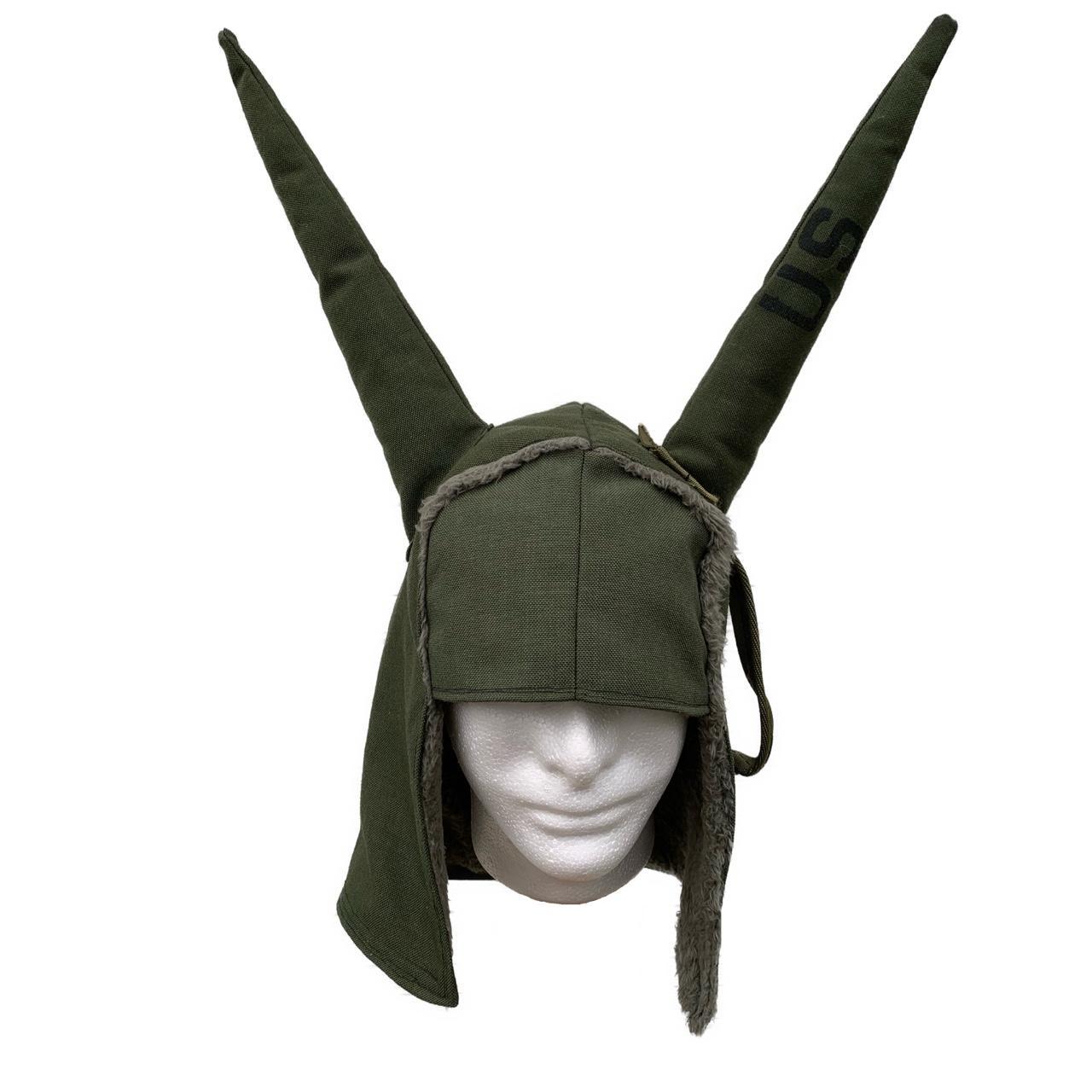 1/1 Horned Cap military duffle bag rework Sherpa... Depop