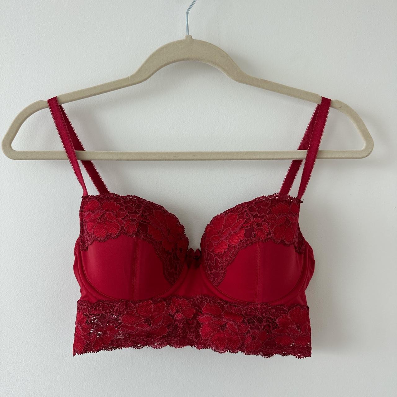 Women's Red Bra Depop