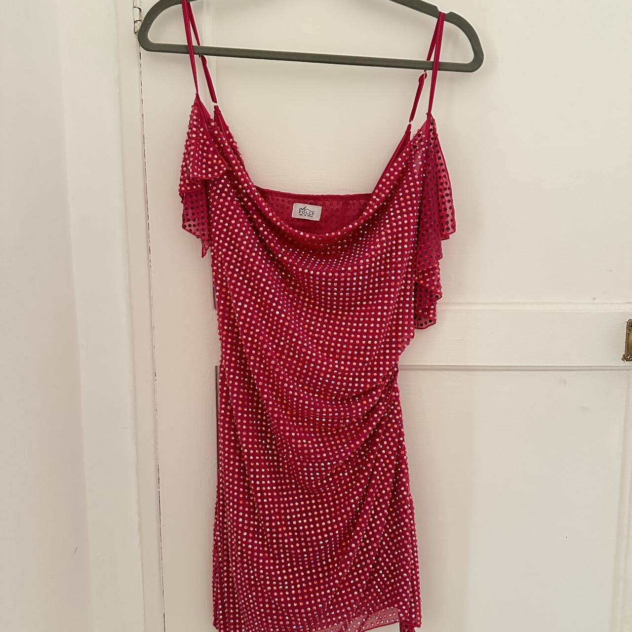 Women's Polka Dot Hanging Neck Corset