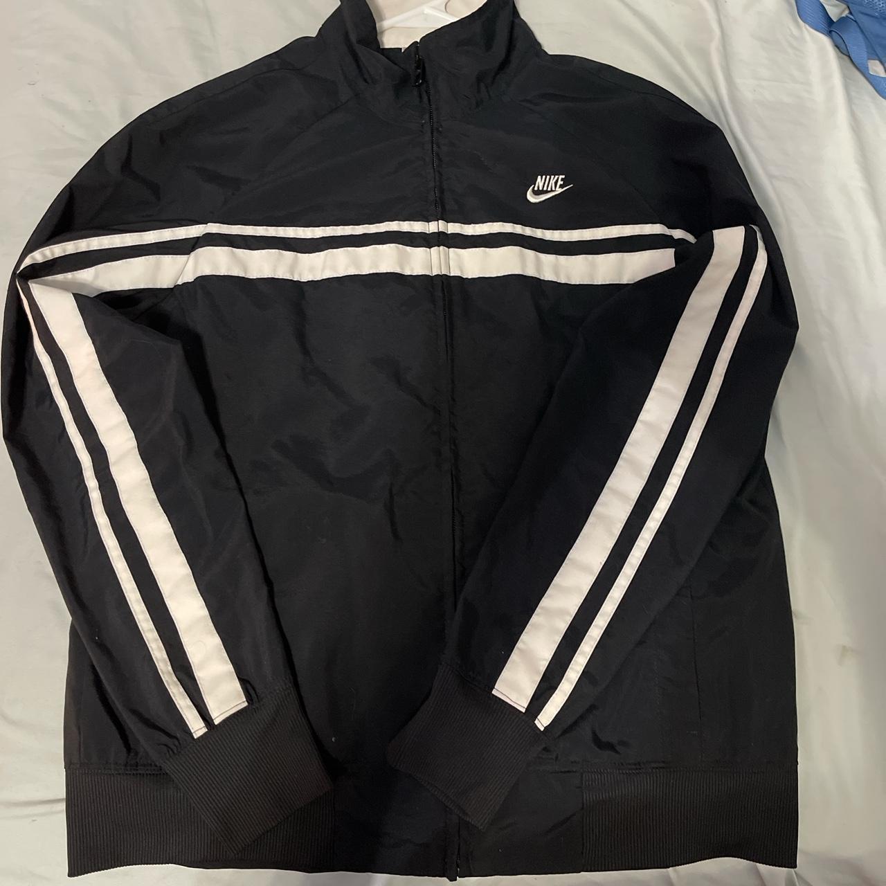 Nike Women's Black and White Jacket