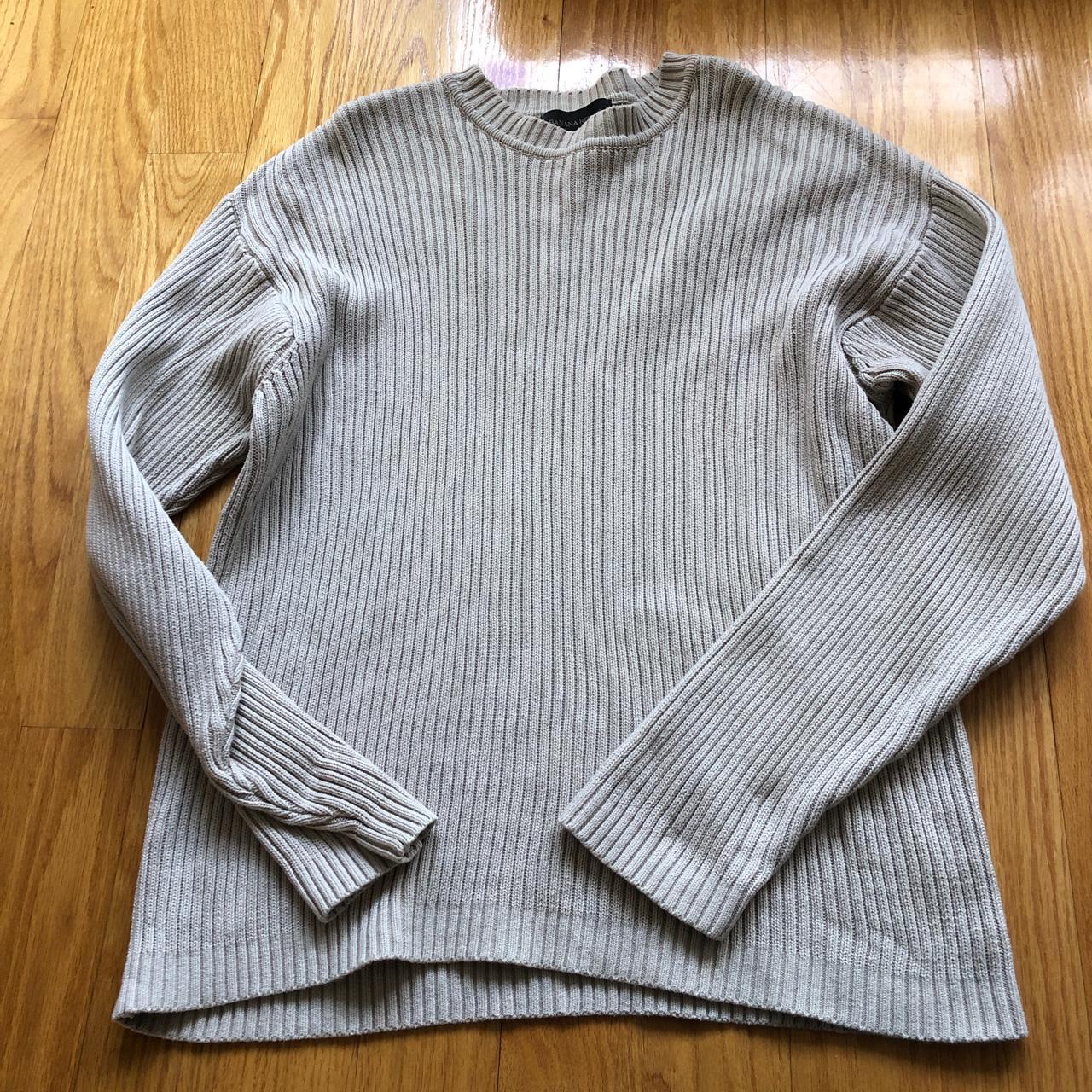 Cream Banana Republic sweater Great condition, very... - Depop