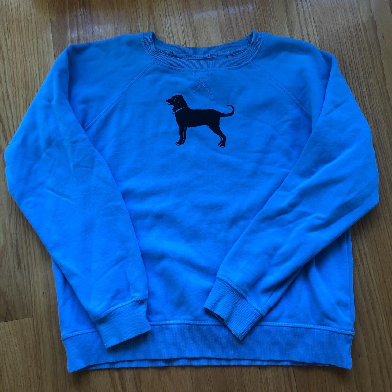 Black dog crewneck sale