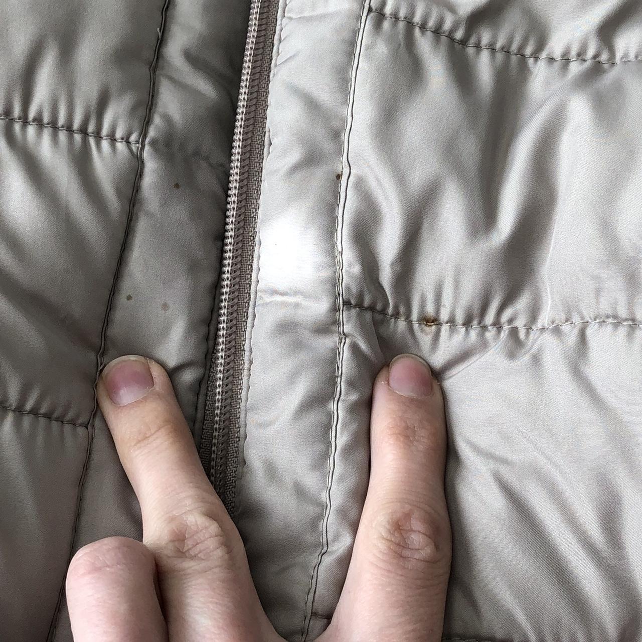 Hollister Co. Women's White and Cream Jacket Depop