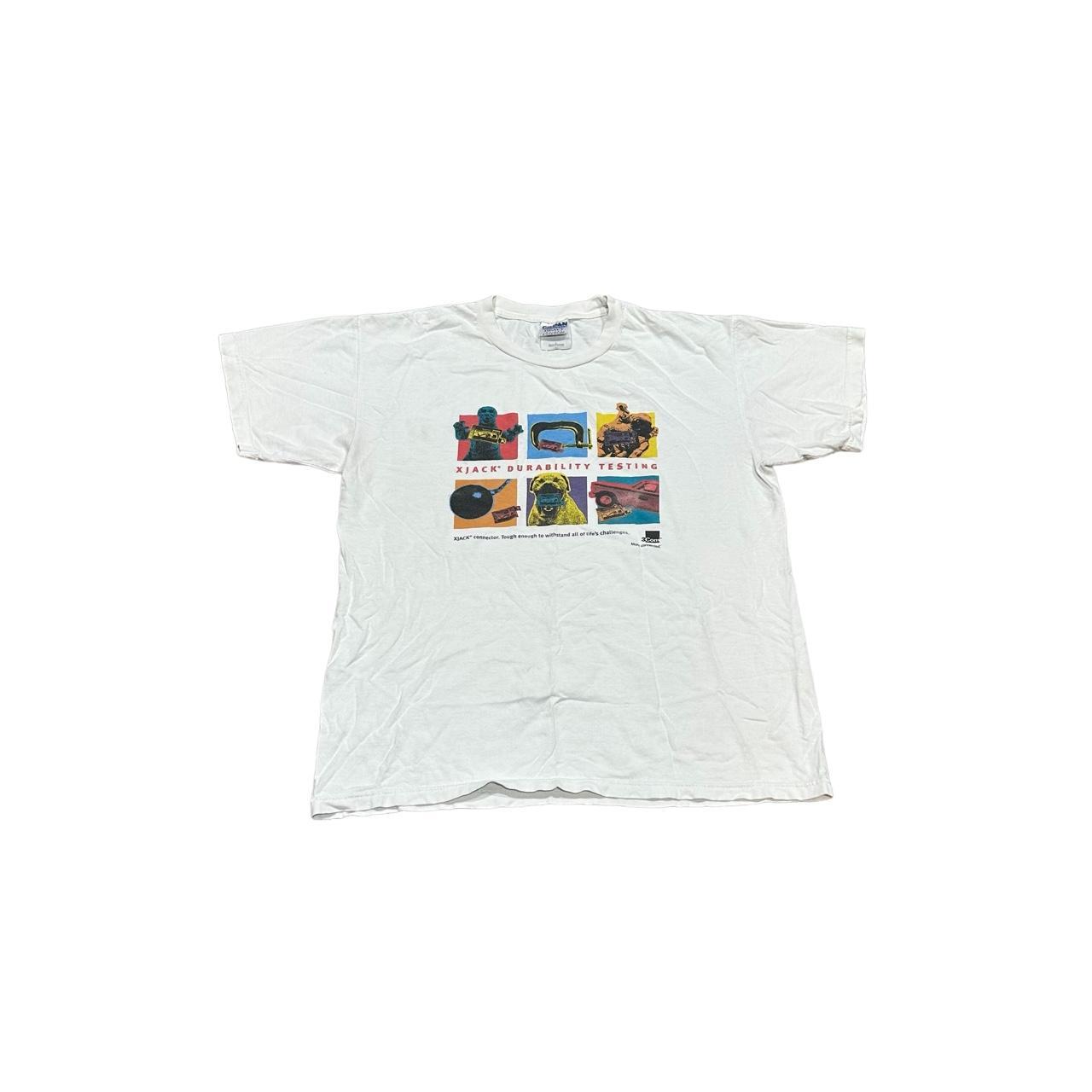 VINTAGE XJACK CONNECTOR TEE 90s DOUBLE... Depop