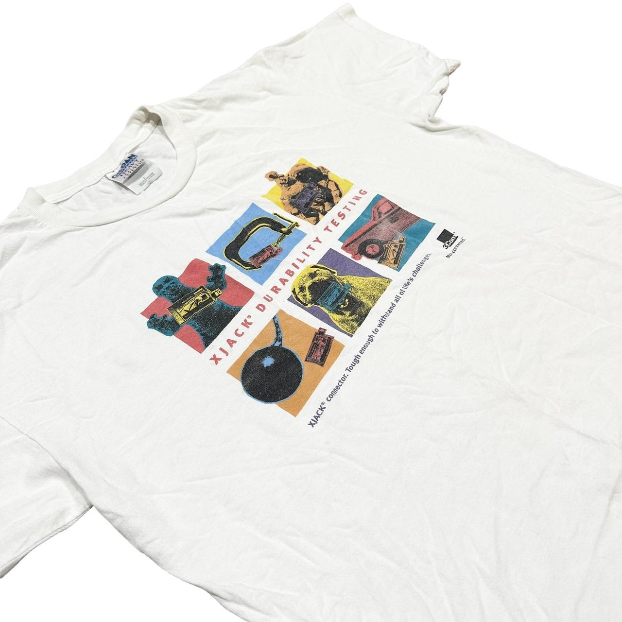 VINTAGE XJACK CONNECTOR TEE 90s DOUBLE... Depop
