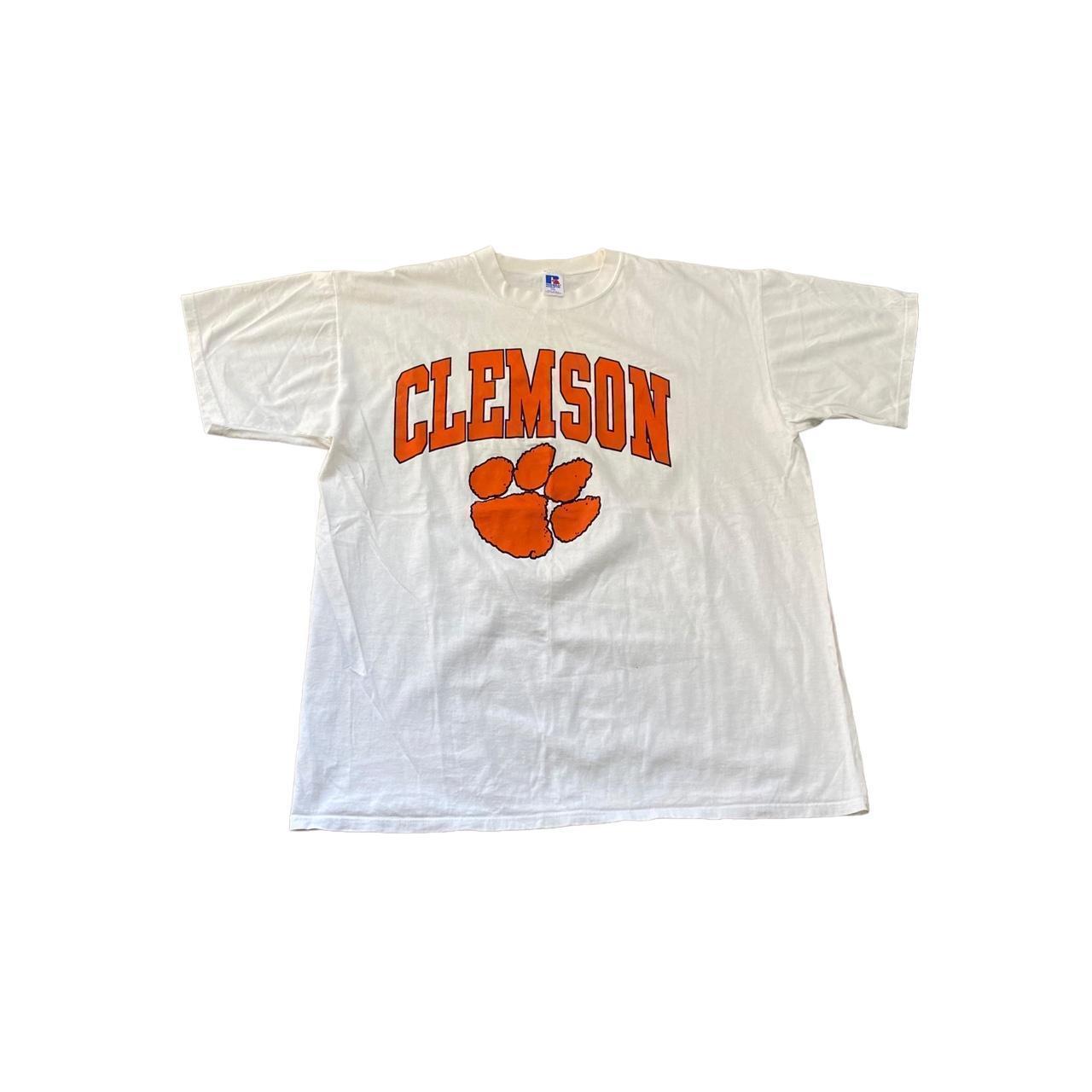 Clemson Tigers NCAA Russell Athletic Vintage Football Jersey