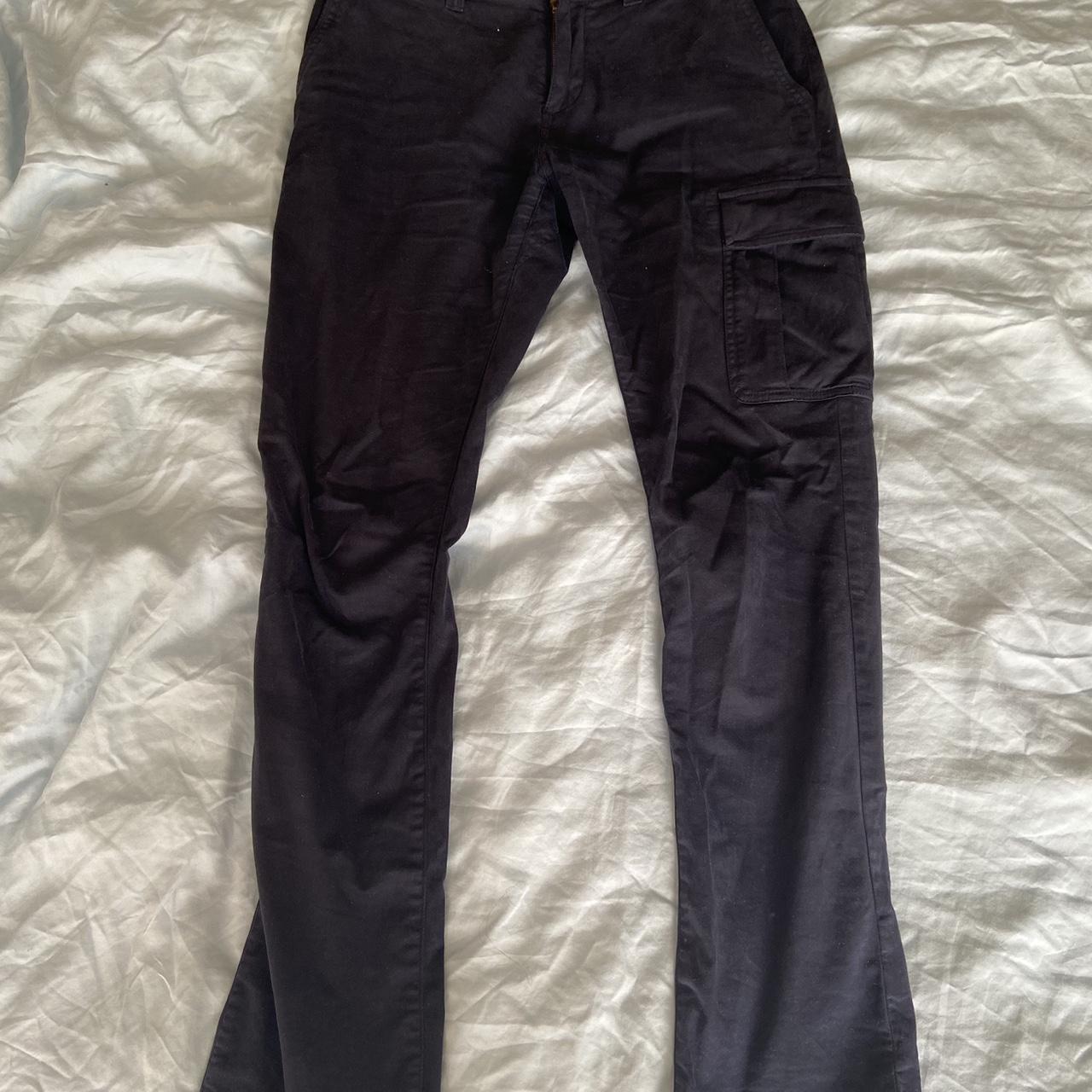 MJ Bale cargo pants, size 30. Navy. - Depop