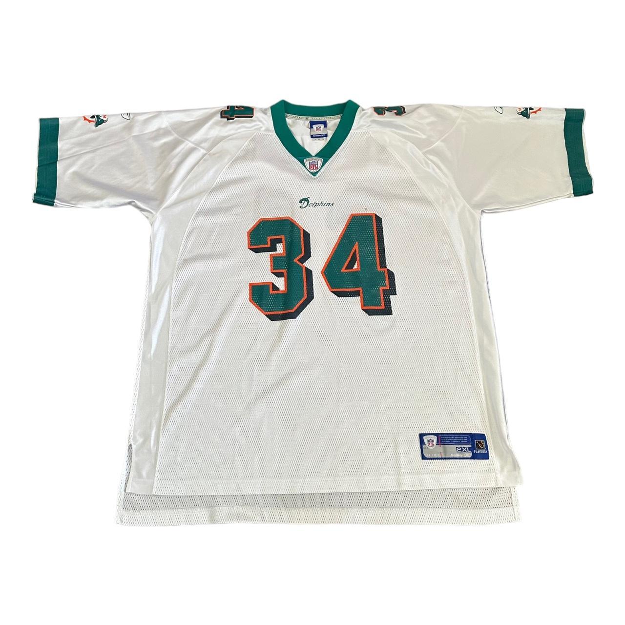 Reebok NFL R Williams 34 Miami Dolphins Jersey Men - Depop