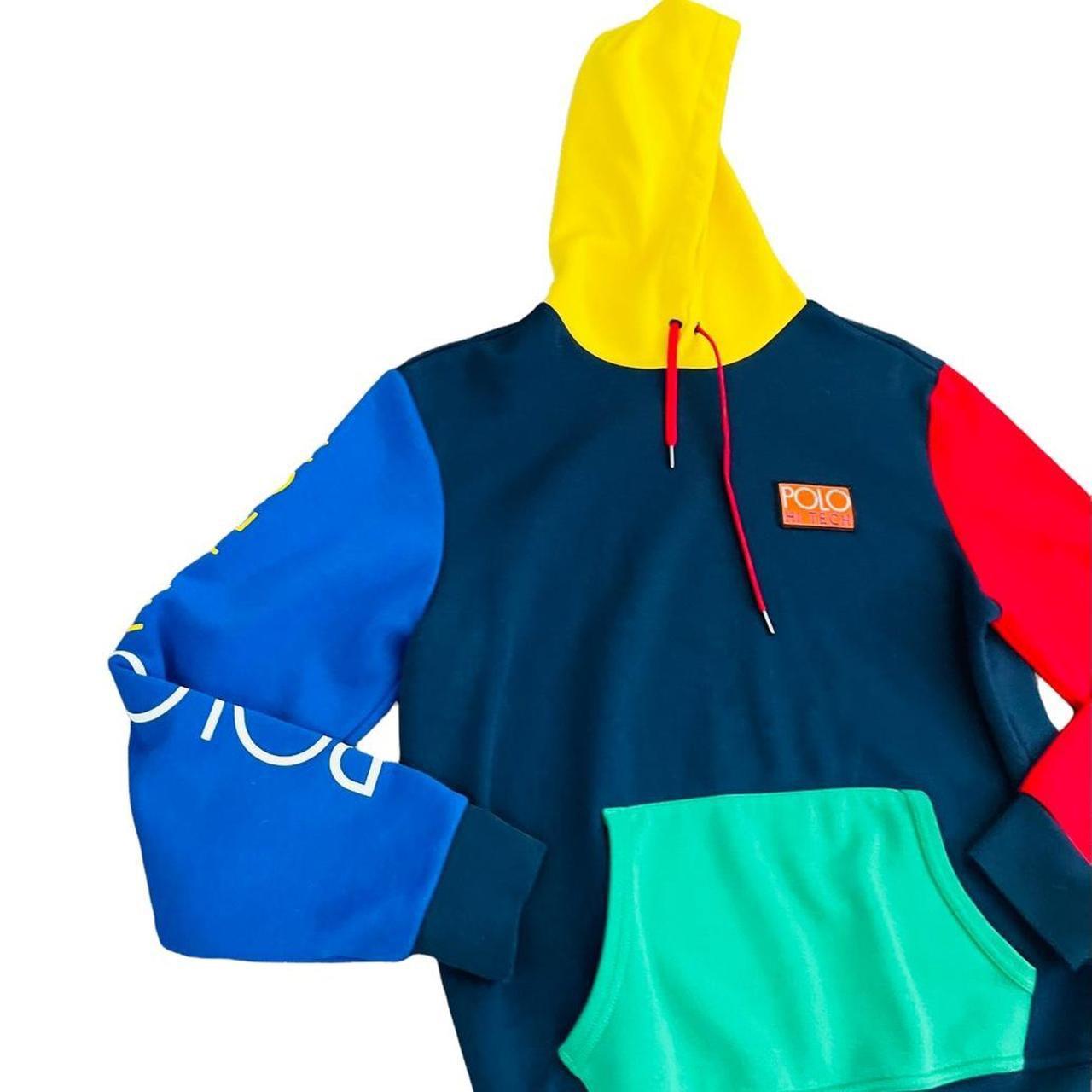 Polo Ralph Lauren High Tech Mens Hoodie ColorBlock | Depop
