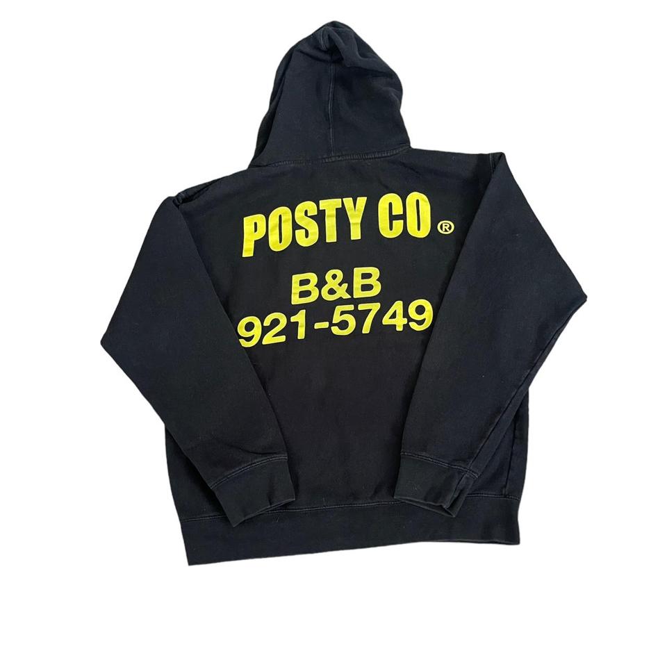 Yellow post best sale malone hoodie