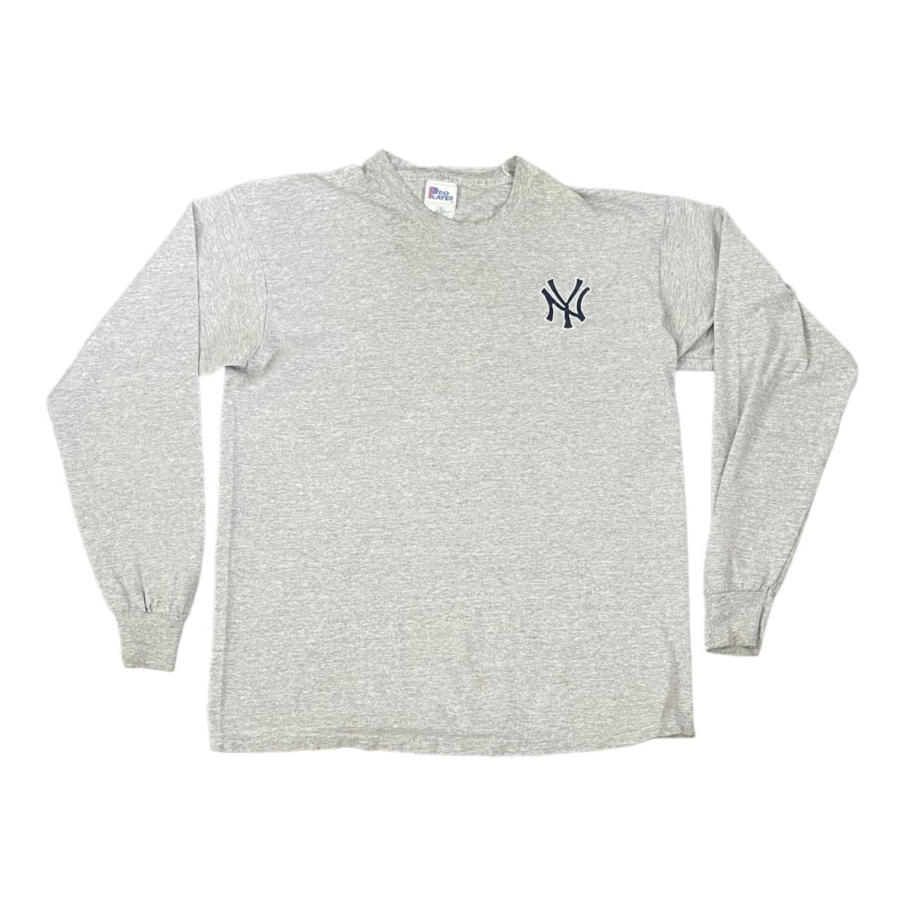 1990s Nike Gray Tag New York Yankees MLB Baseball T - Depop