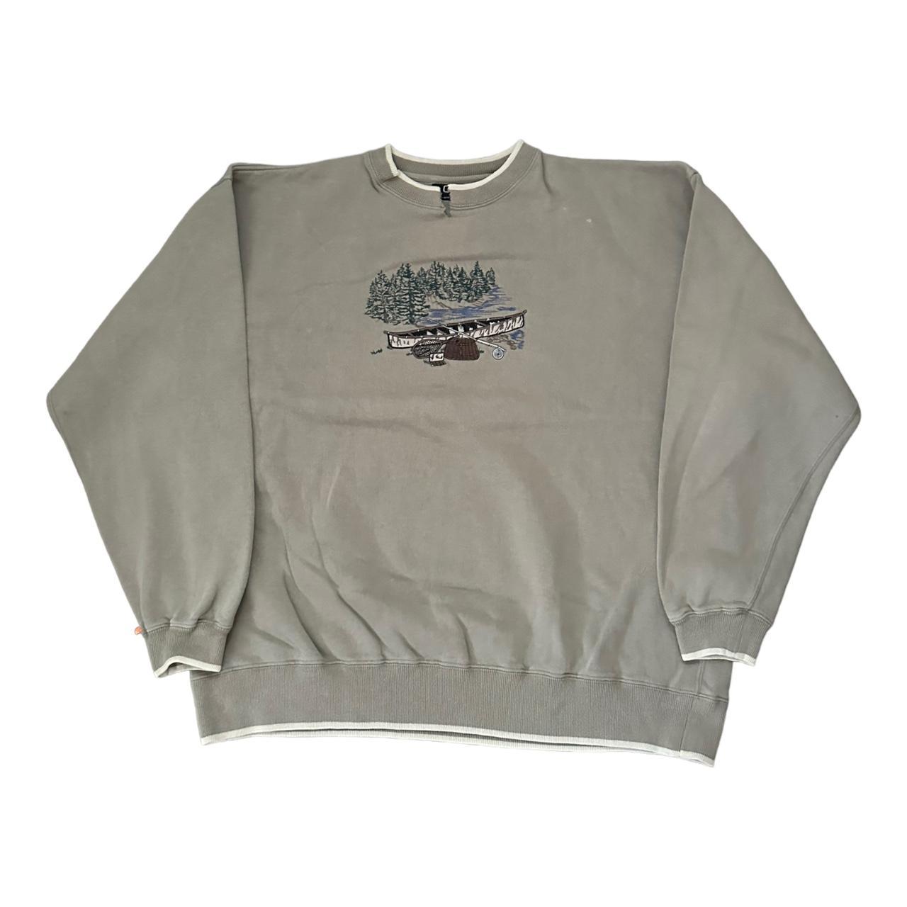 Vintage Nature Mens Crewneck Sweatshirt Tag- Croft - Depop