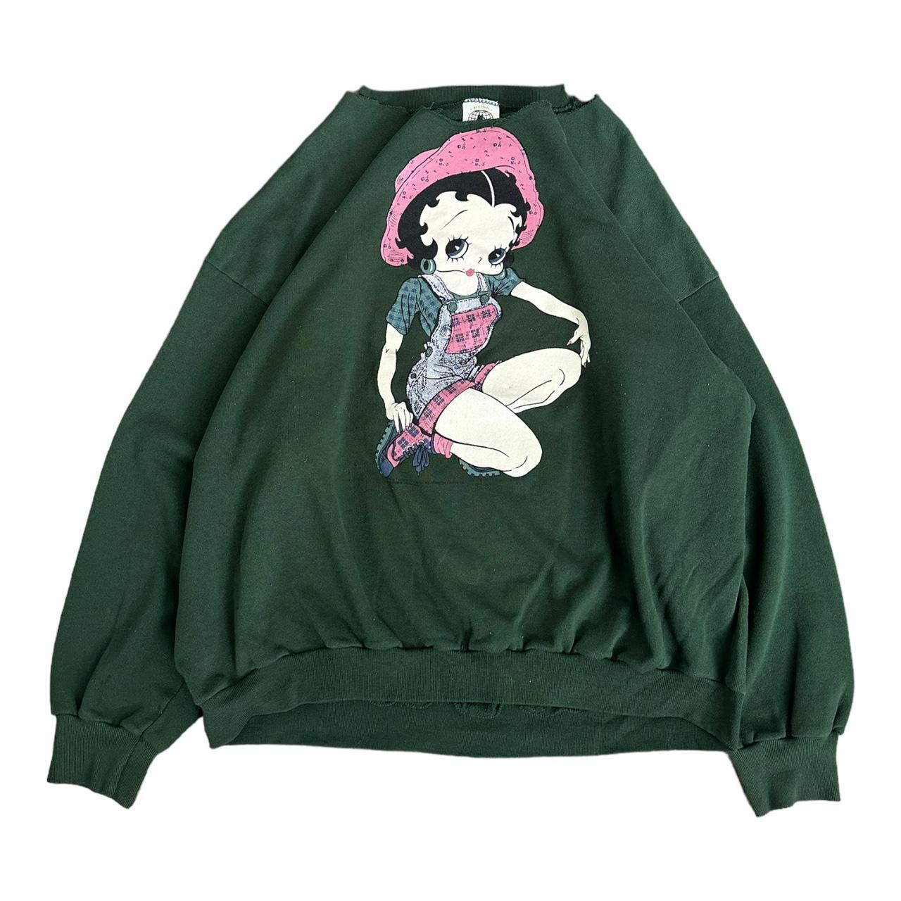 定番人気！ Crewneck Boop Betty 90s Vintage Sweatshirt Depop | Tag- トップス