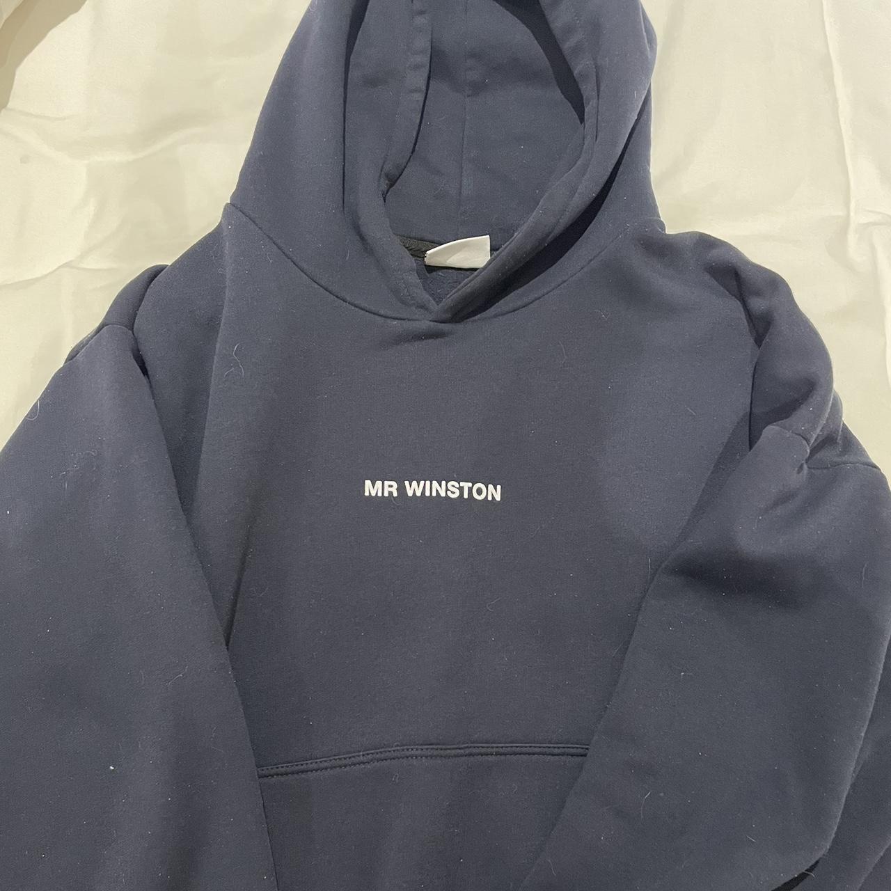 Sold out mr Winston navy hoodie - never restocking... - Depop