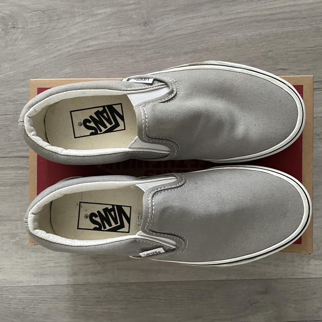 Grey vans size on sale 5