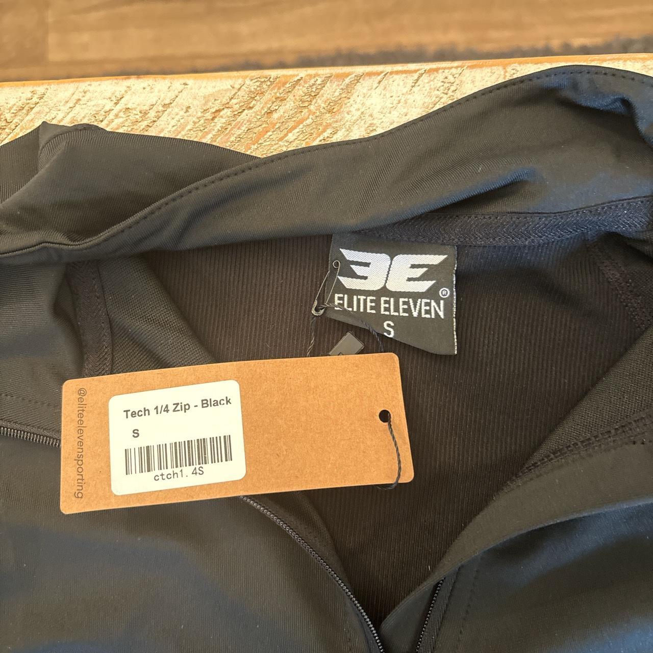 Elite Eleven Black 1/4 Zip Crop Gym/Run suitable... - Depop