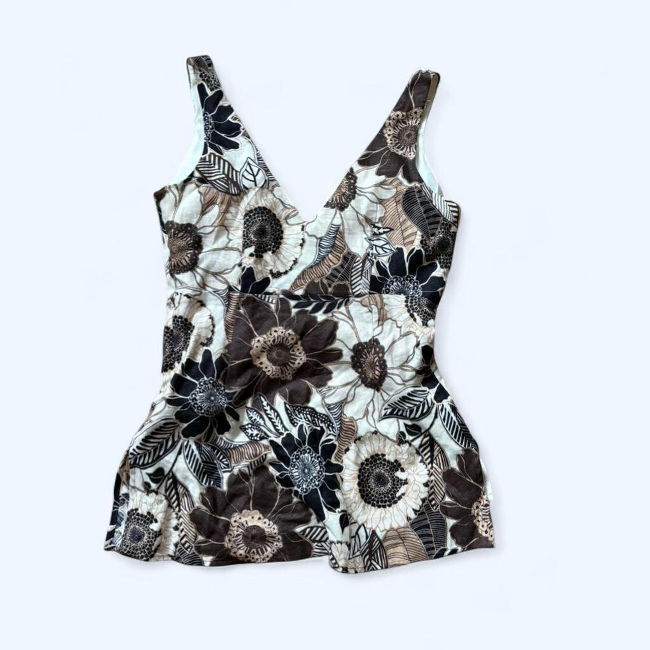 Cache Women's Blouse - Multi/Brown - 2 – Cache be… - image 4