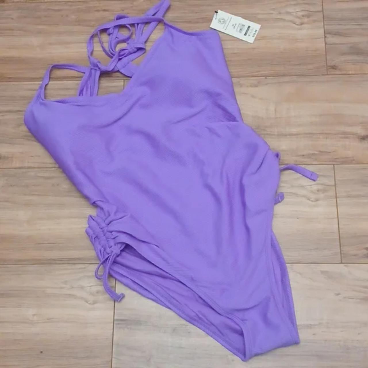 Purple Swimsuit Nwt Depop 