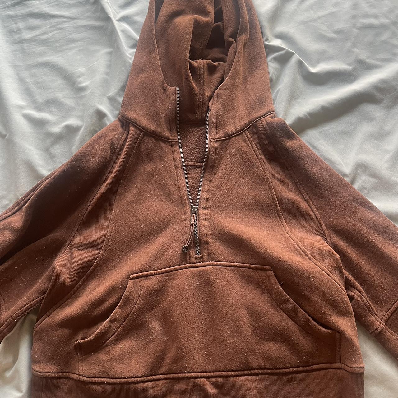 Lululemon popular Scuba Half-Zip in Copper Brown