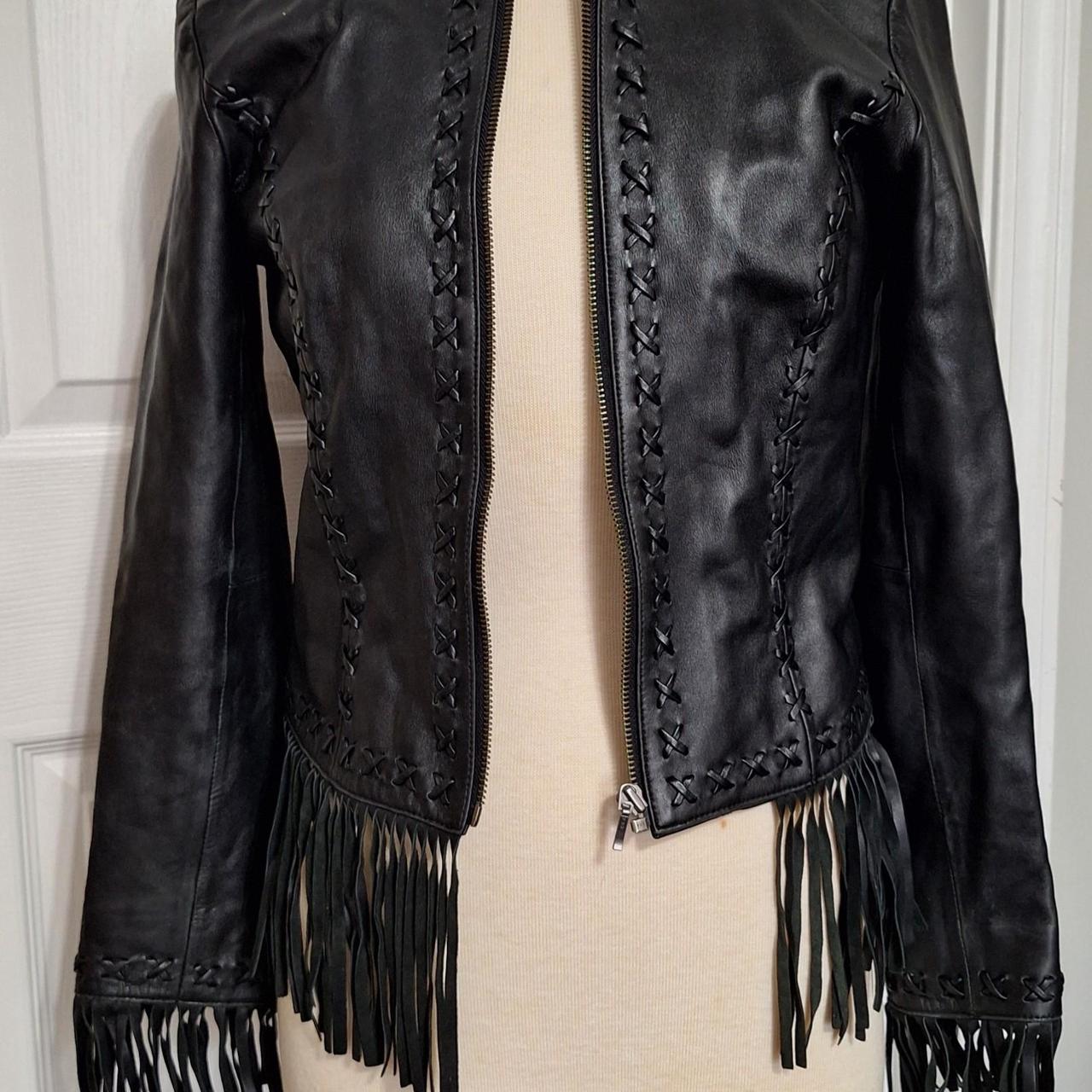 Cache Women's Jacket - Black - 4 – Cache Collarle… - image 1