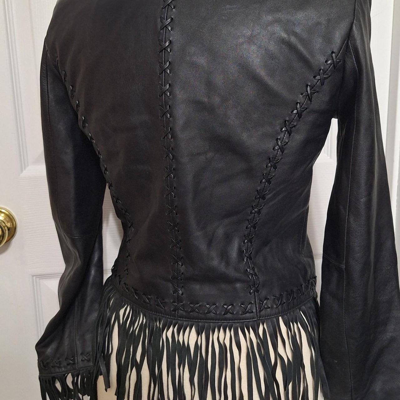 Cache Women's Jacket - Black - 4 – Cache Collarle… - image 3