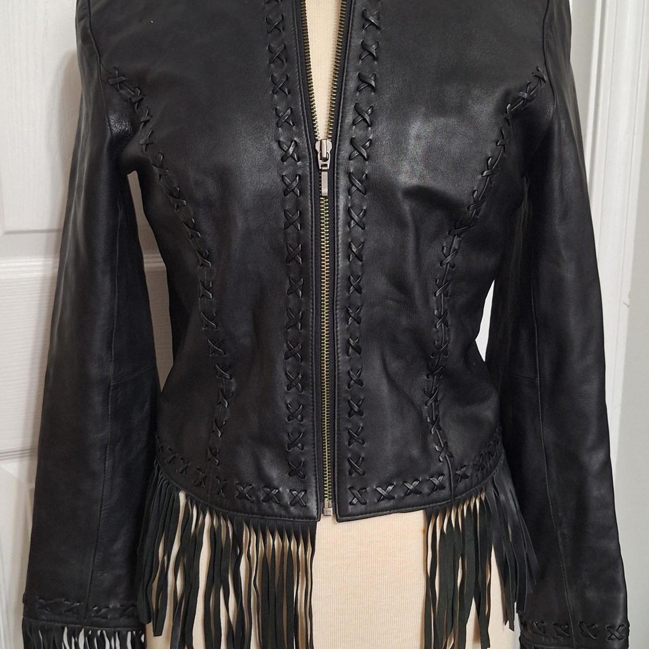 Cache Women's Jacket - Black - 4 – Cache Collarle… - image 2