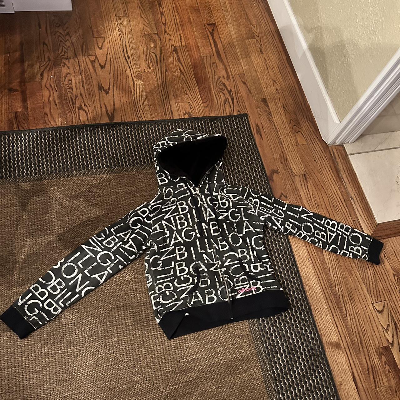 Y2k billabong zip up Insane full print Size women’s... - Depop