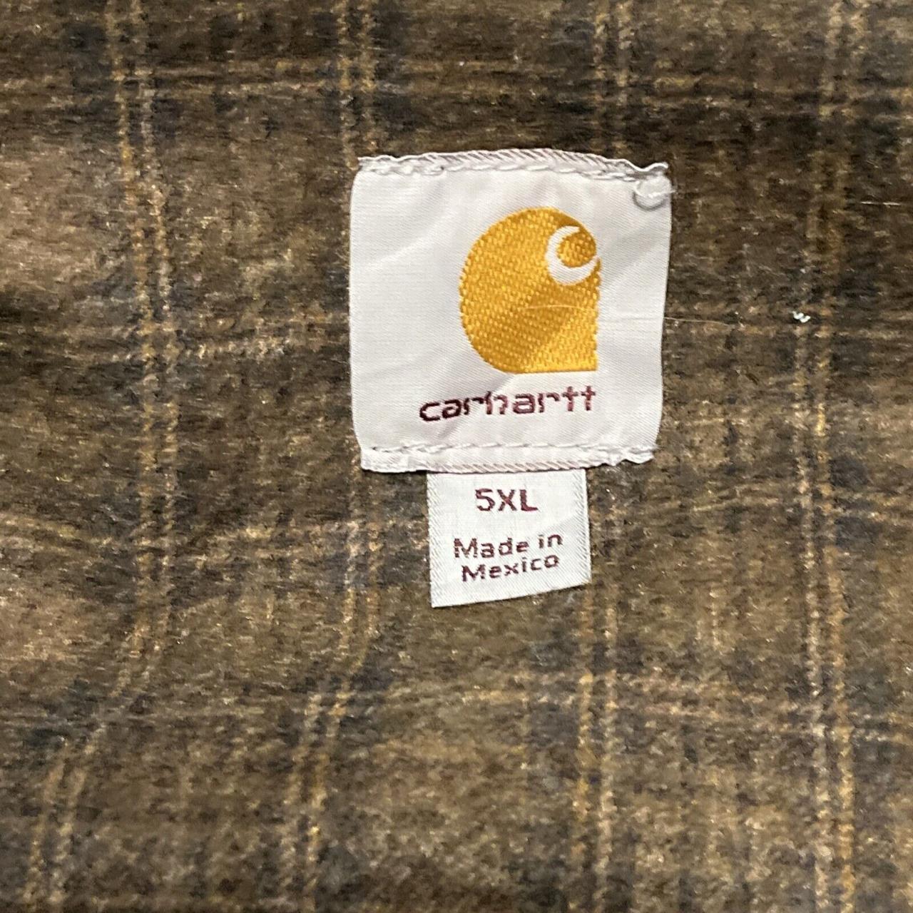 Carhartt Detroit Blanket Lined Jacket SZ 5XL Gray... - Depop