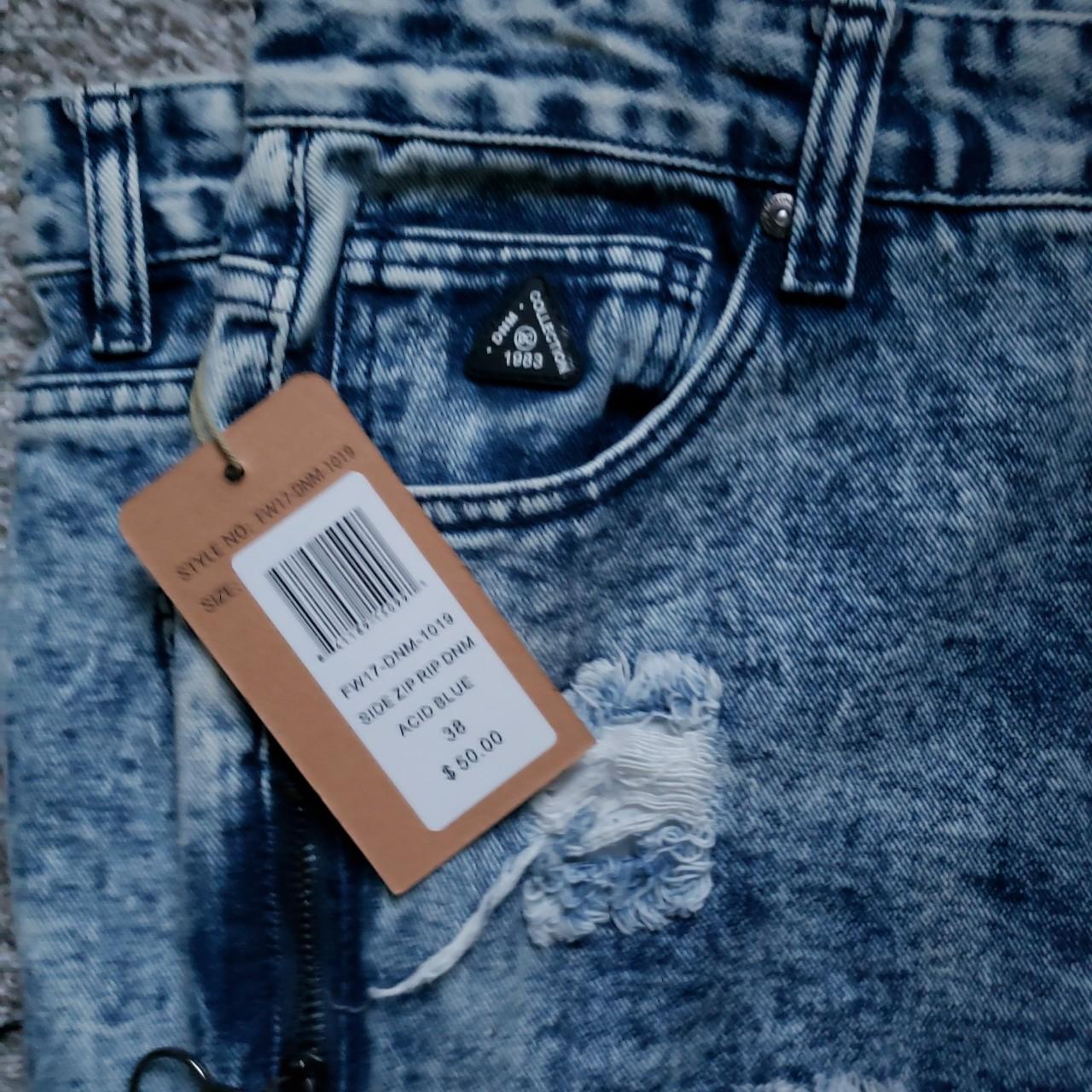 LDN DNM Men's Blue Jeans | Depop