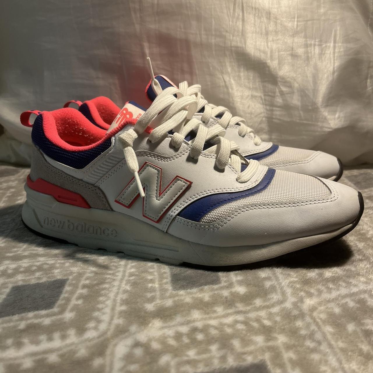 New balance 997h white 2024 pink