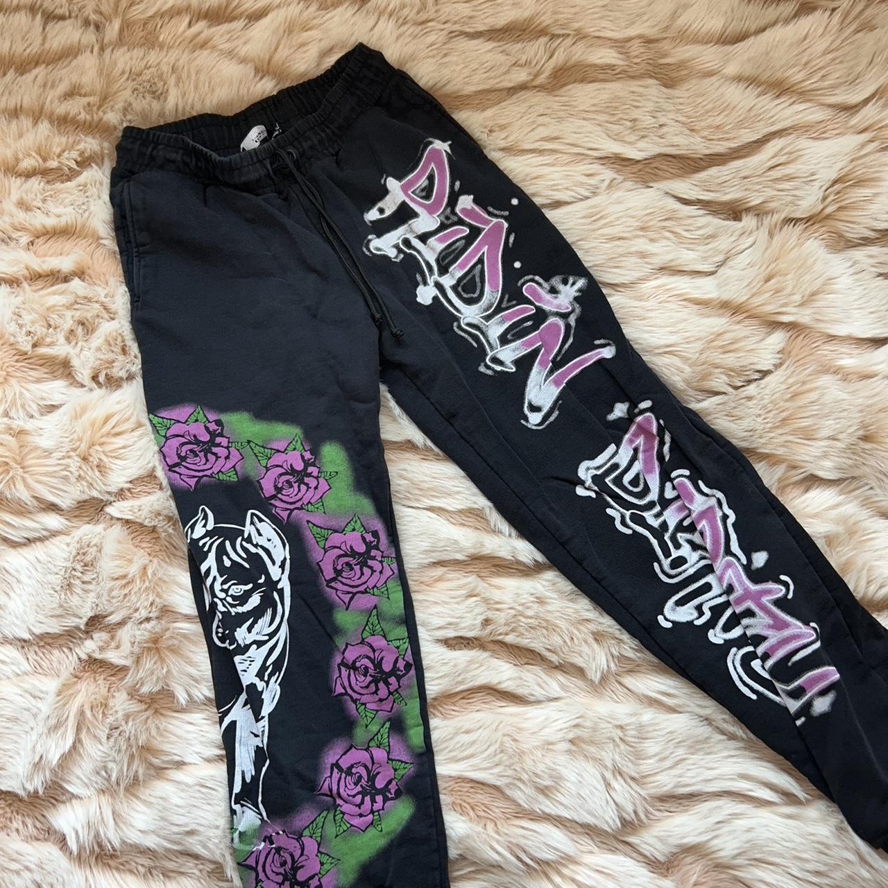 Jaded London Women's Black Joggers-tracksuits | Depop