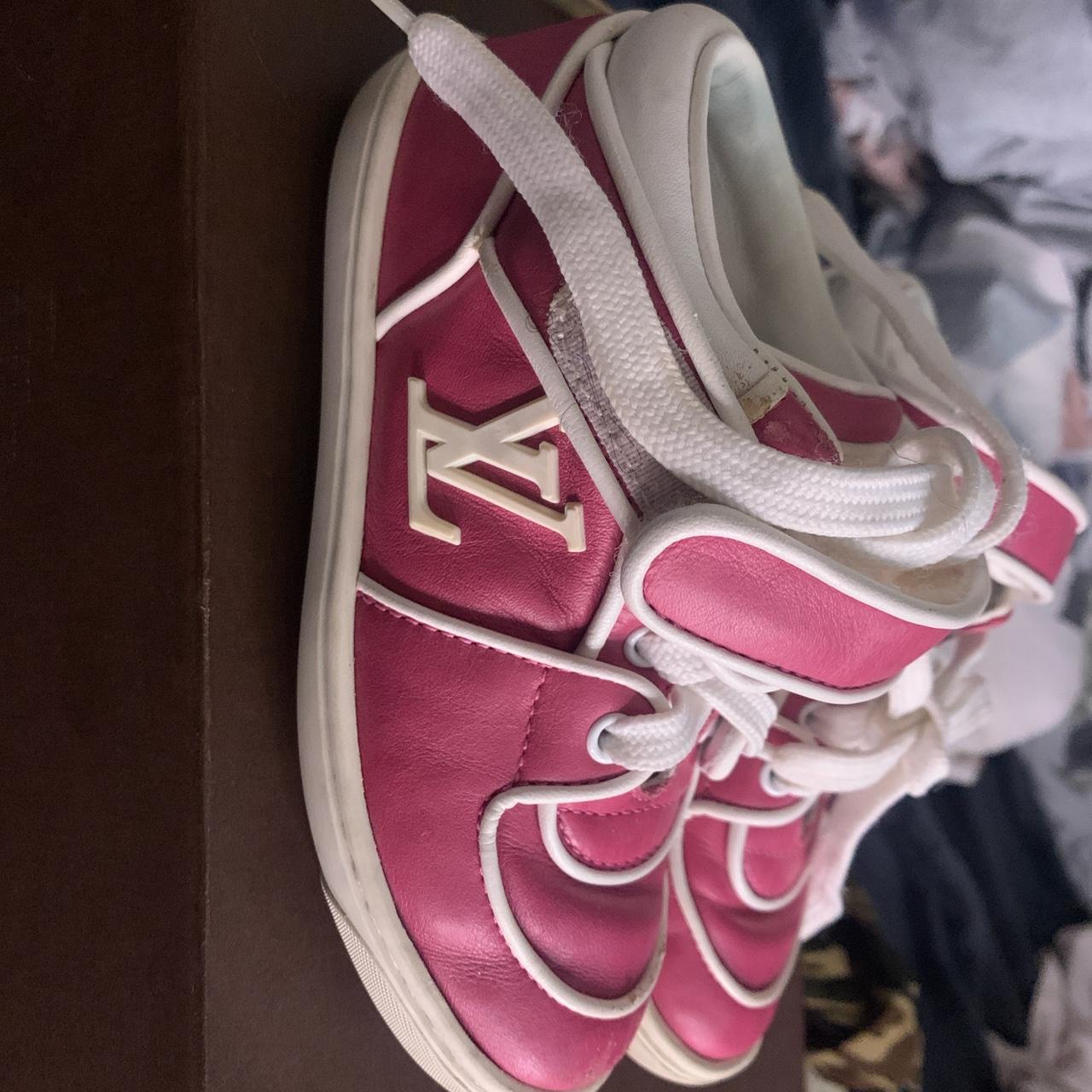 Pink louis-vuitton-shoes - Depop