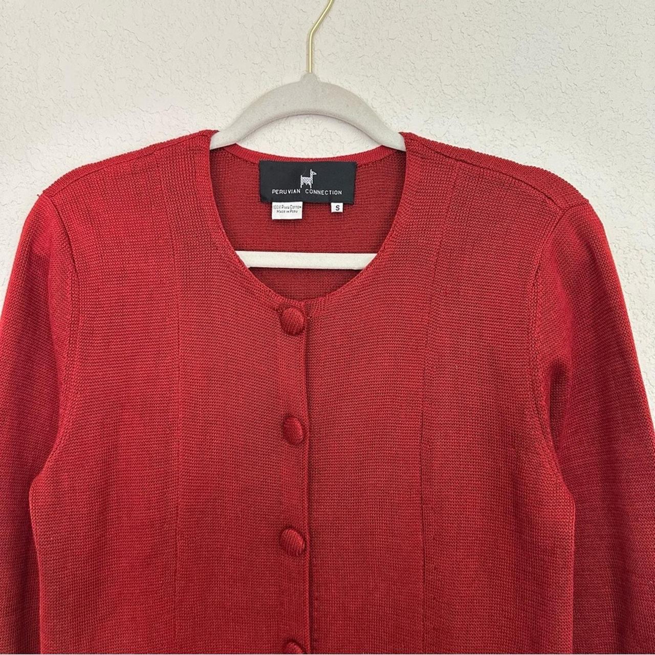 Source Unknown Women's Sweater - Red - S – Peruvi… - image 4