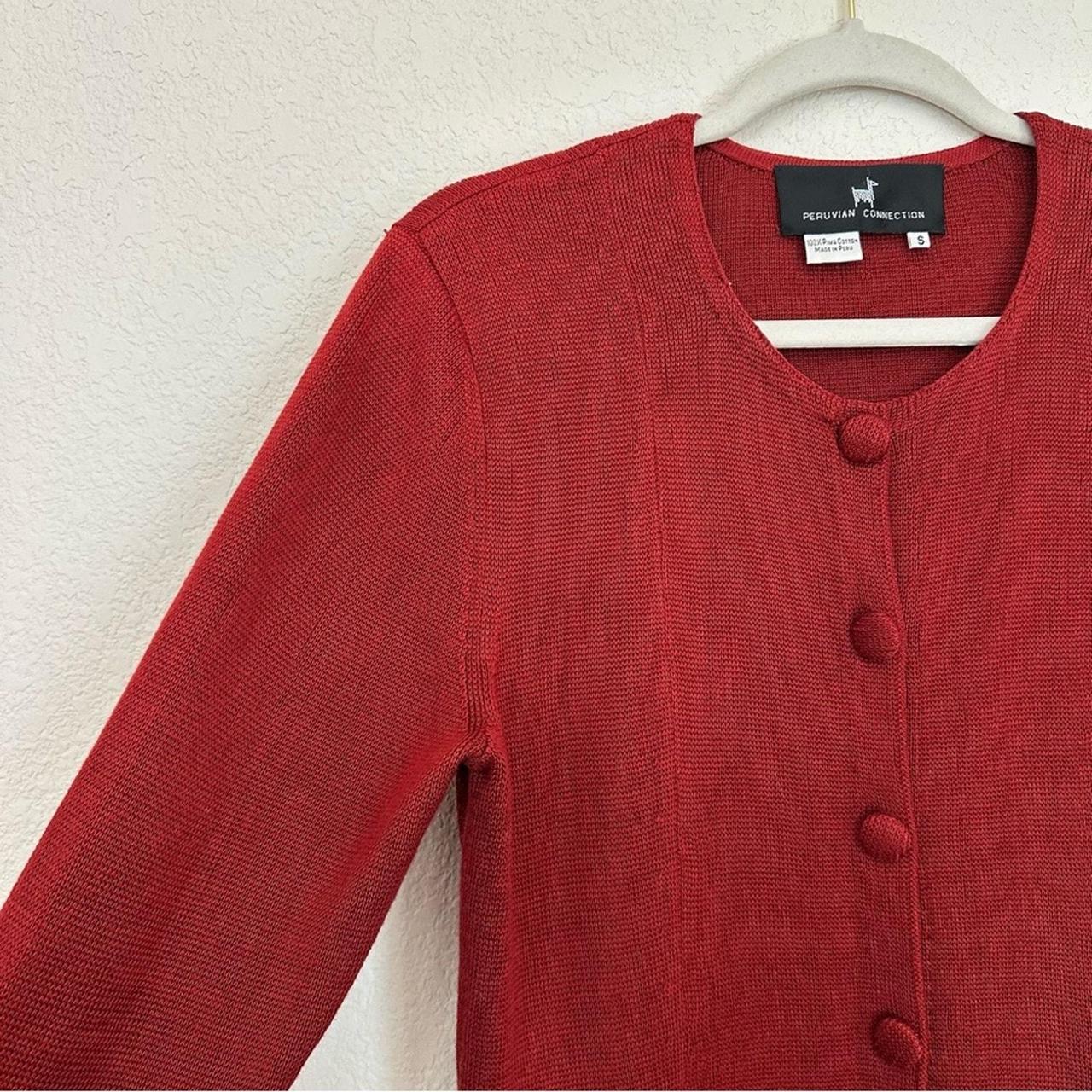 Source Unknown Women's Sweater - Red - S – Peruvi… - image 6