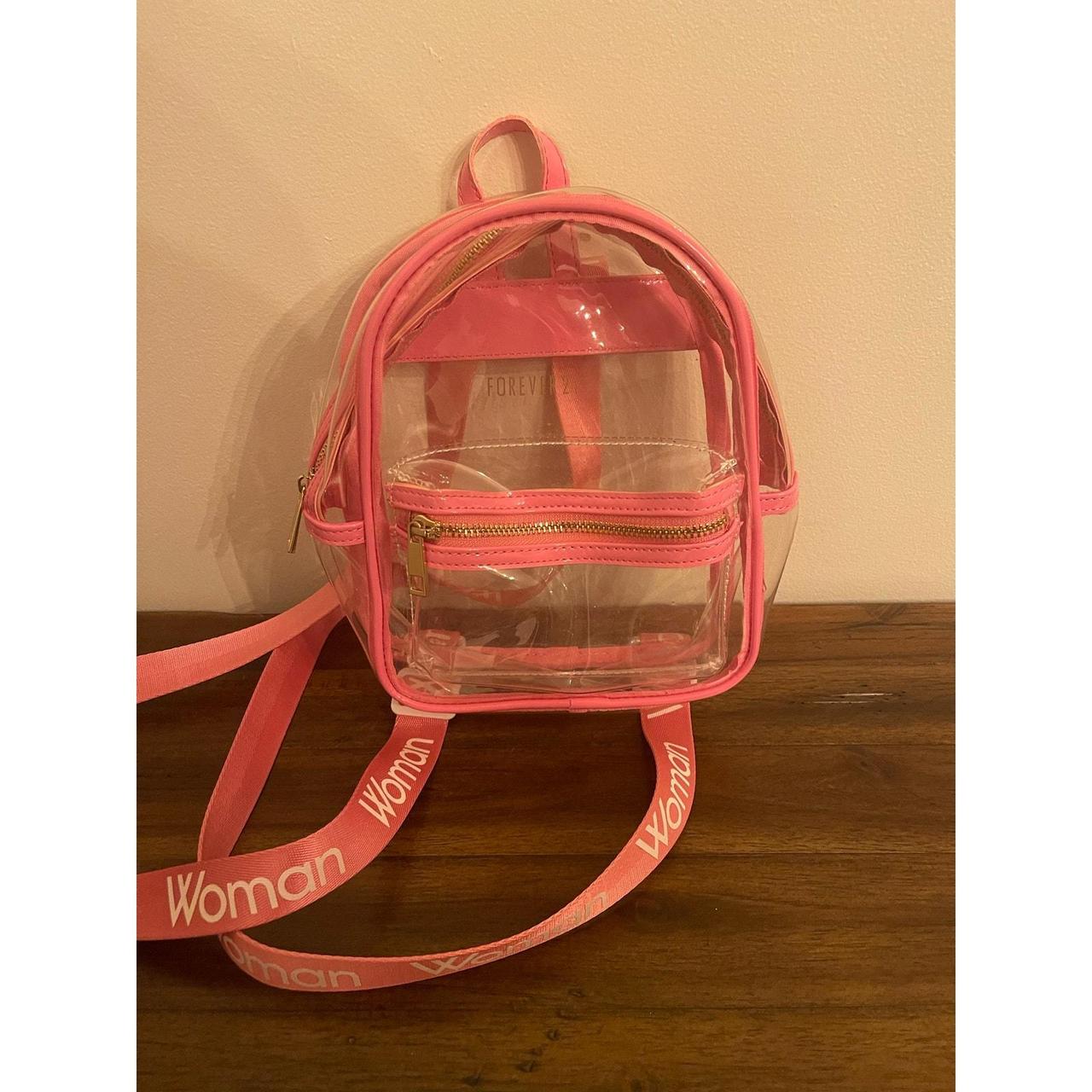 Forever 21 fashion red backpack