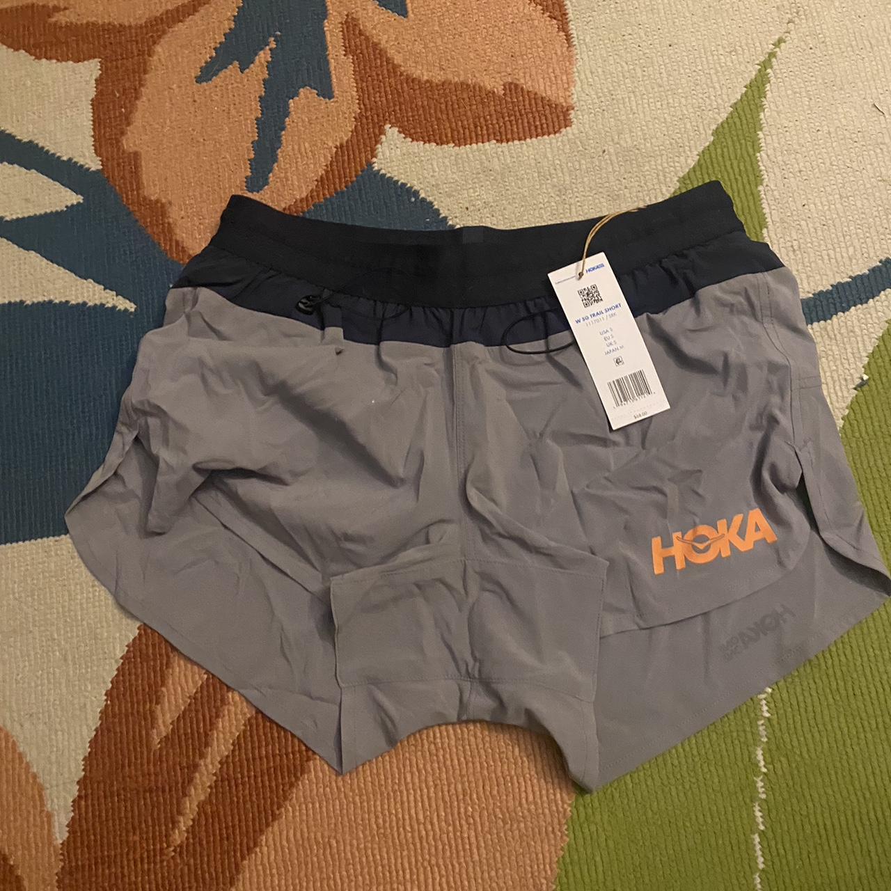 Hoka women’s running short trailshorts hoka Depop