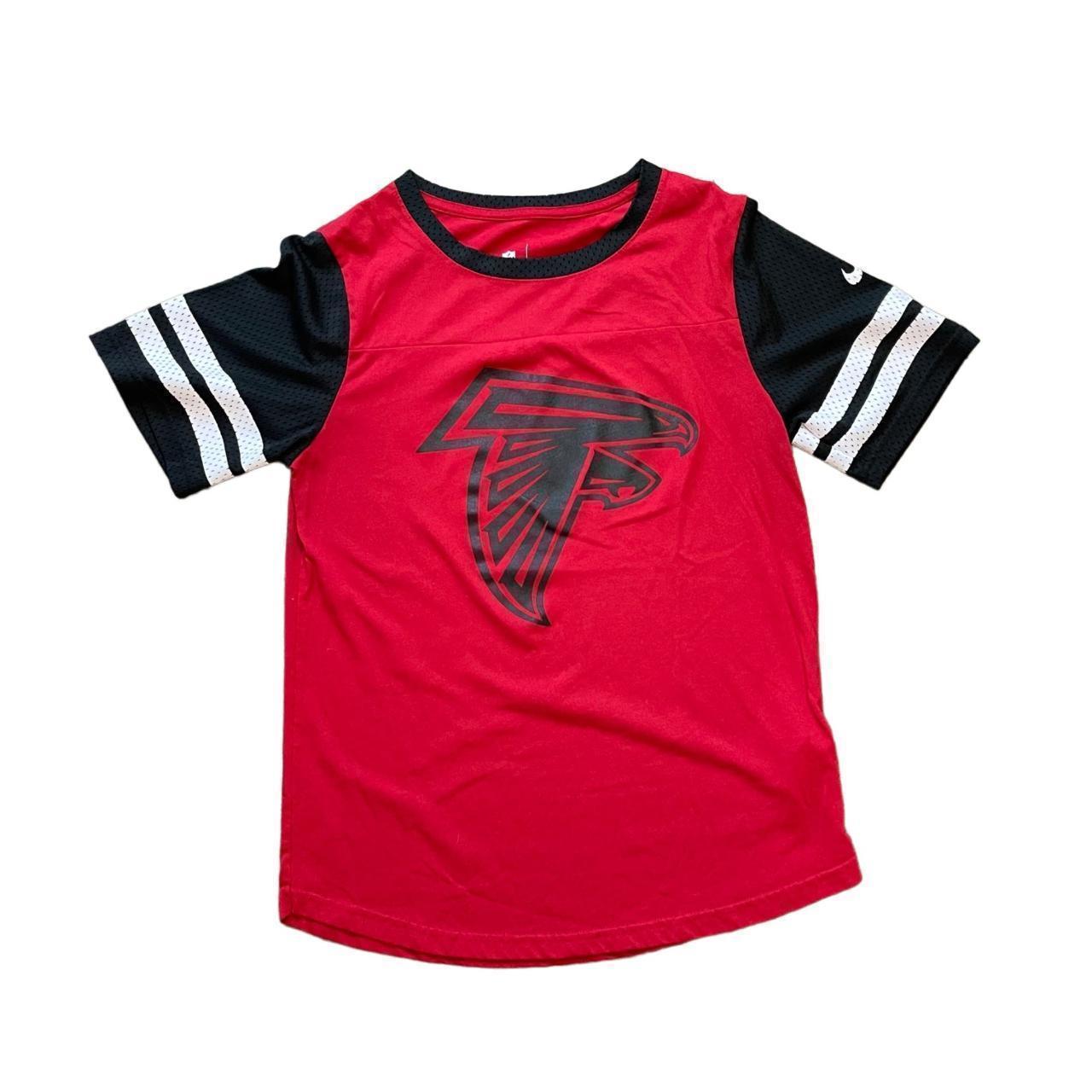 VGUC Nike NFL Team Apparel Atlanta Falcons Red, - Depop