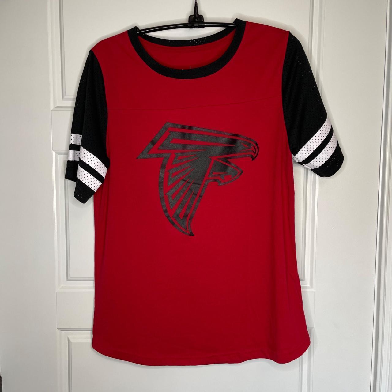 VGUC Nike NFL Team Apparel Atlanta Falcons Red, - Depop